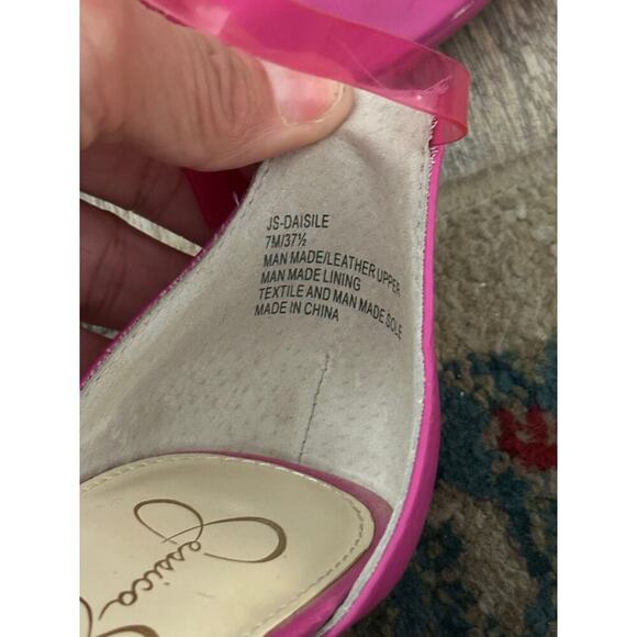 Jessica Simpson Women's Calypso Pink Daisile Ankle Strap Sandals Size 7 - Picture 8 of 11